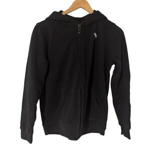 Abercrombie Kids Size 13/14 Zip-Up Hoodie – navy dark blue
